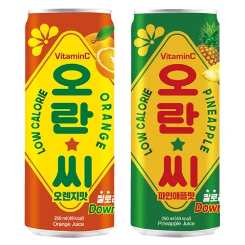 - Degradable pet feces bag오란~씨 🍋🍍 Oran C Orange / Pineapple250ml