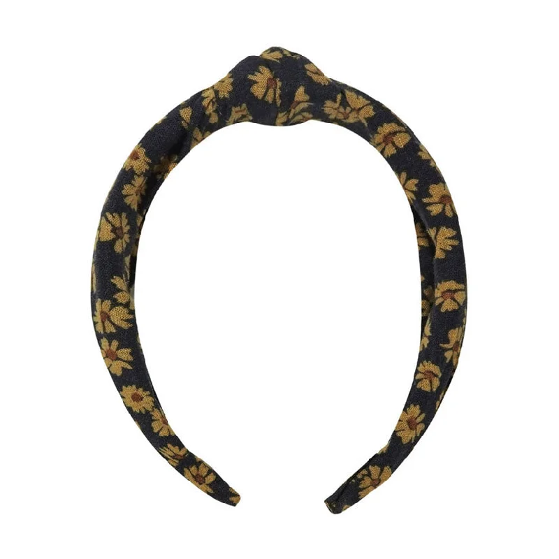 - Cat anti-jump window safety netRylee and Cru  Black Floral Knotted Headband