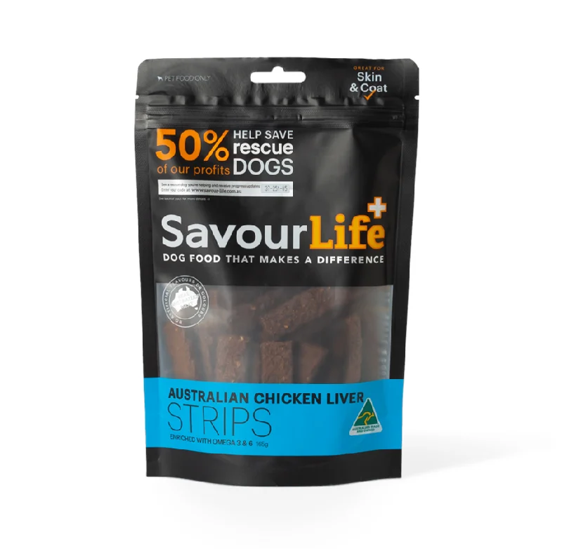 - Pet stroller can be taken on the planeSavourlife Strips - Australian Chicken Liver (165g)