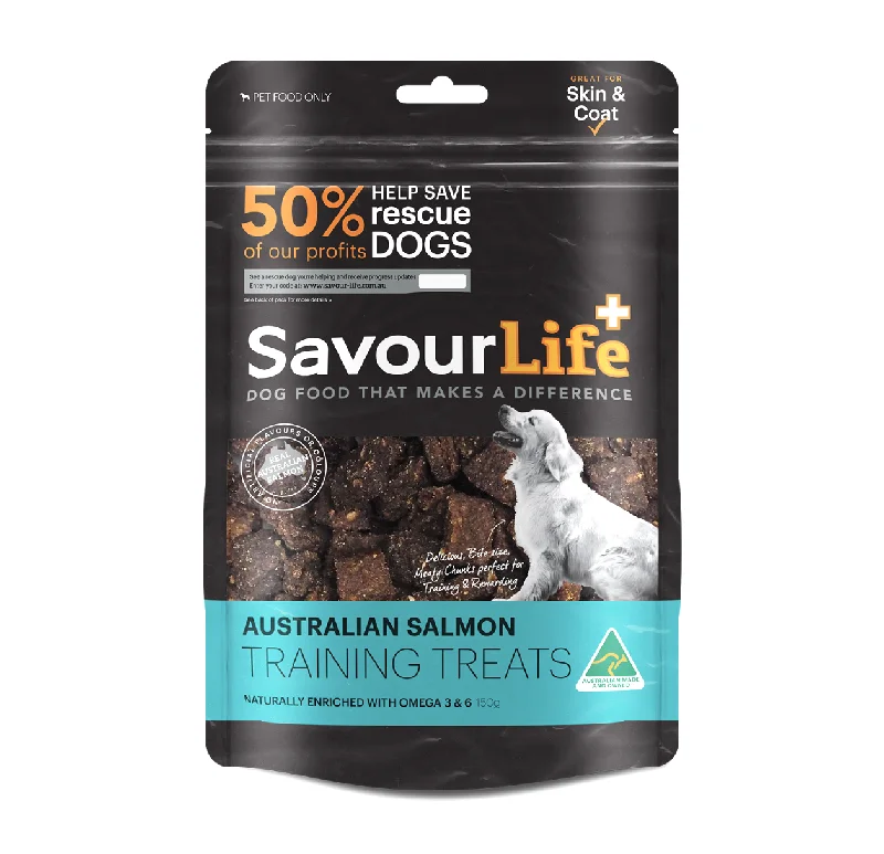 - Dog disposable foam shower gelSavourlife Training Treats - Australian Salmon (165g)