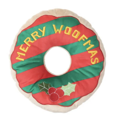 - Custom pet birthday cakeFuzzyard Xmas Dog Toy - Giant Merry Woofmas Donut