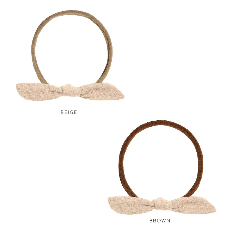 ---Rylee and Cru  Shell Little Knot Headband