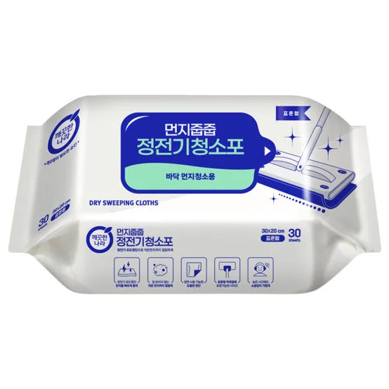  -Non-contact cat thermometer깨끗한나라 먼지줍줍 정전기 청소포 Kleannara Dry Sweeping Cloths 30sheets