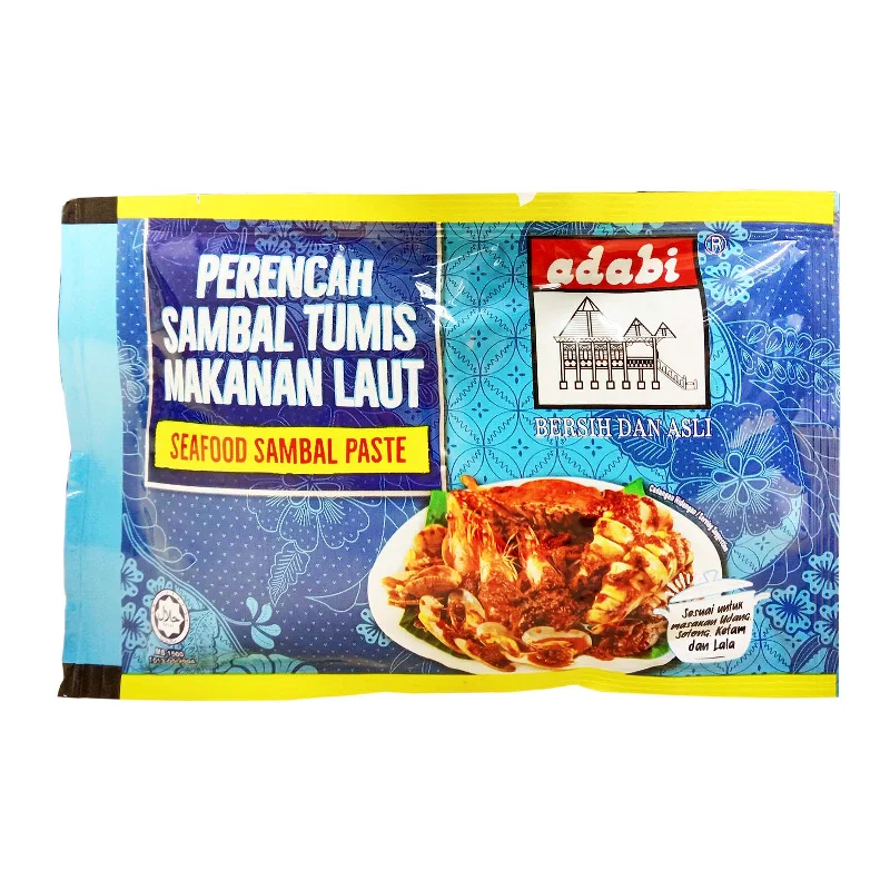 - Air box TSA certified check-inAdabi Perencah Sambal Tumis Makanan Laut 60g