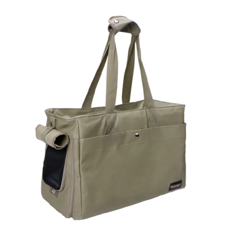 - Air box TSA certified check-inCanvas Pet Tote - Light Green by Ibiyaya