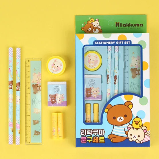 - Cat nail clippers with LED lights공부가 즐거워지는 리락쿠마 문구세트 RILAKKUMA stationery set