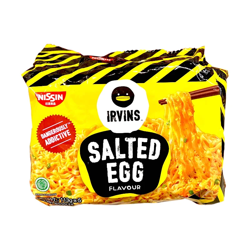 - ​​Pet toys under    yuanNissin Irvins Salted Egg Flavour Instant Noodles 113g x 5