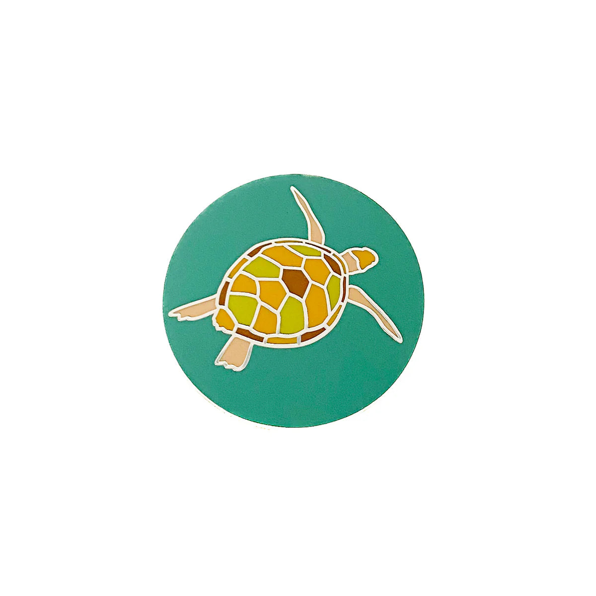 - Postoperative pet anti-licking Elizabethan collarRed Parka Pin - Green Sea Turtle