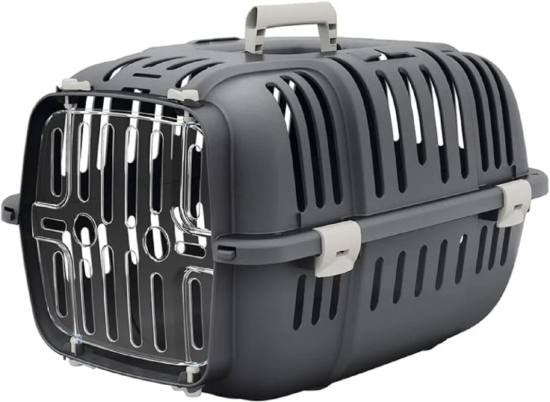  -Splash-proof food bowl AND Anti-choking slow food bowlJet Pet Carrier Grey Model 10 47 x 39 x 32cm