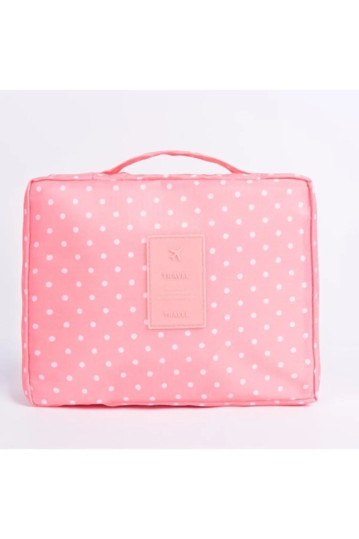 - Pet vitamin complex nutrition tabletsBatekso Women's Pink Polka Dot Pattern Makeup Bag