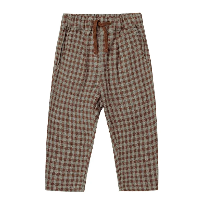 ---Rylee and Cru  Gingham Ethan Trouser