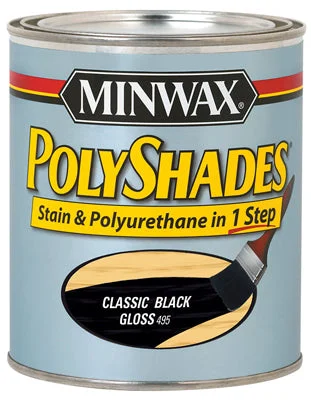 - Summer pet ice matPolyshades Wood Stain Finish QUART - GLOSS - CLASSIC BLACK