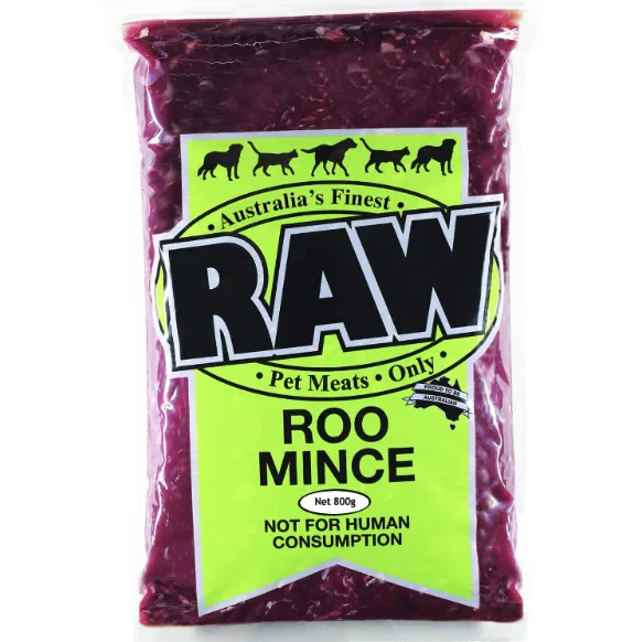 - Dog heart rate monitoring collarRAW Roo Mince (800g)