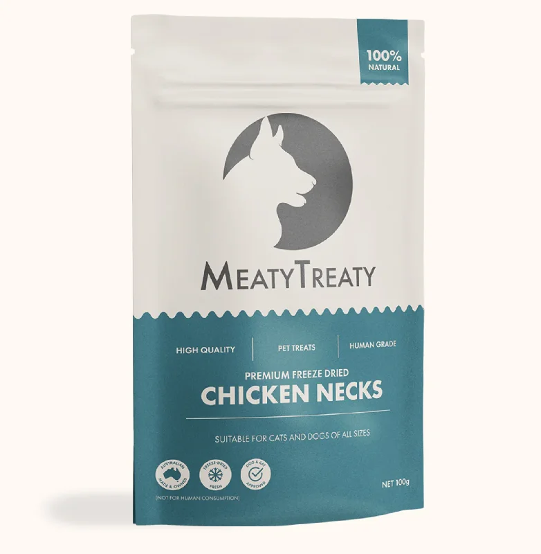 - Winter warm clothes for short-haired dogsMeaty Treaty Freeze Dried - Chicken Neck Dog & Cat (100g)