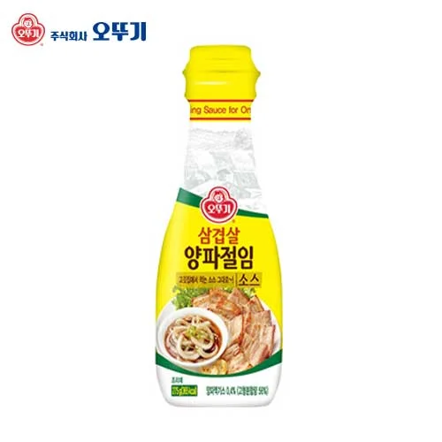  -Splash-proof food bowl AND Anti-choking slow food bowl달콤하고 깊은 감칠맛! 오뚜기 삼겹살 양파절임 소스 Ottogi Pickling Onion Sauce 330g