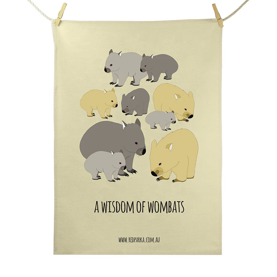 - Durable nylon dog leash wholesaleRed Parka Tea Towel Wisdom of Wombats