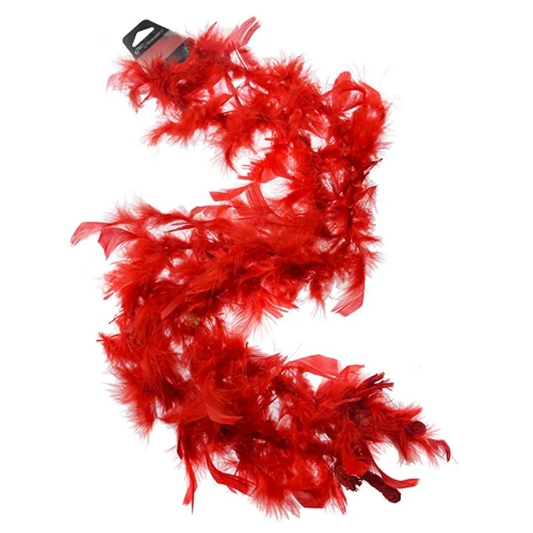 - Deodorizing cat litter tofu litterRed Feather Boa, 1.5m