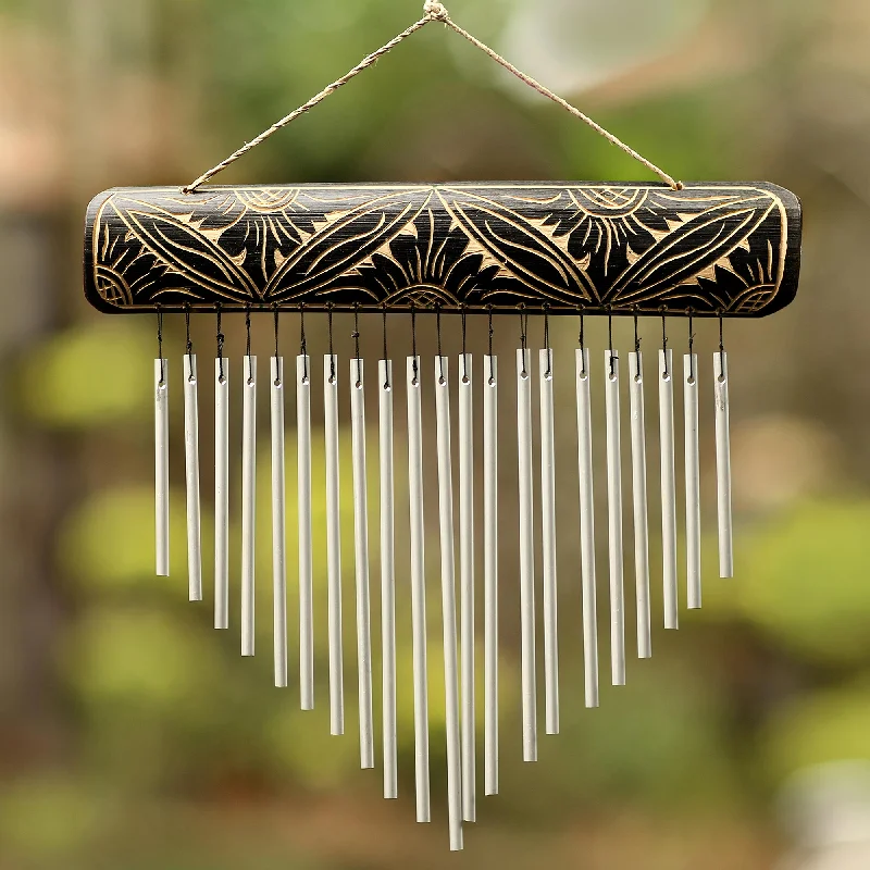 - Cat anti-jump window safety netMelodic Dance Handcrafted Bamboo and Aluminum Wind Chimes from Bali