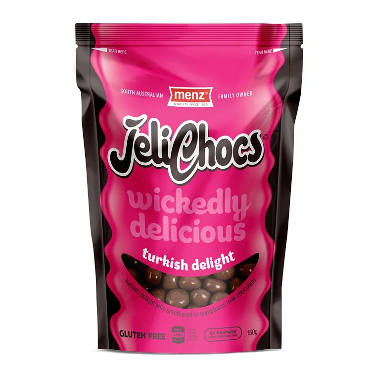 ---Menz Jelichocs Turkish Delight, 150gm