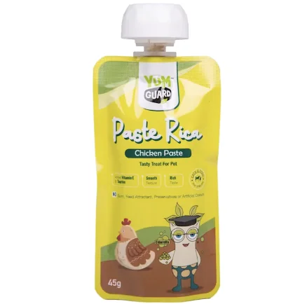 - Degradable pet feces bagYumguard Paste Rica For Dog & Cat - Chicken (45g)