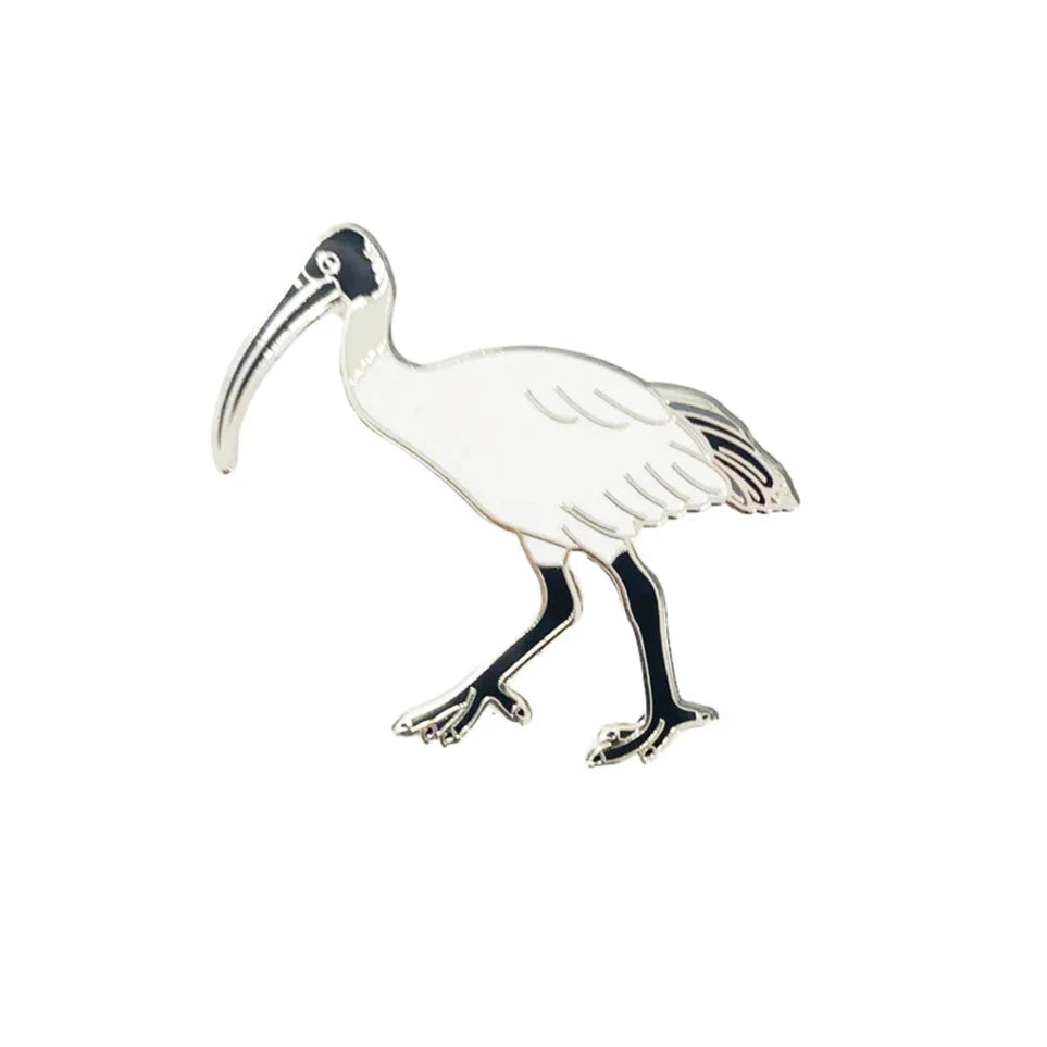 - Parrot climbing and standing wooden frameRed Parka Pin - Australian Ibis