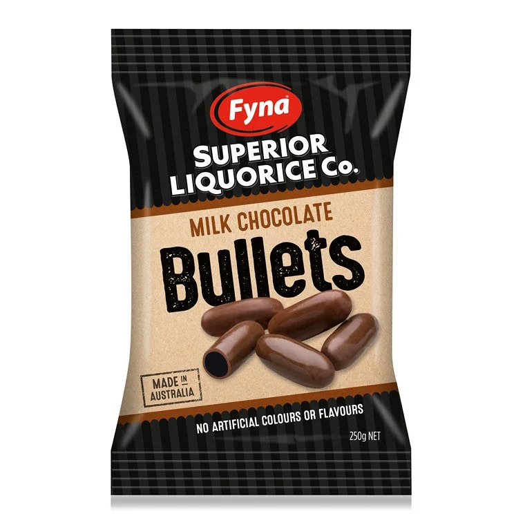 - Remote interactive pet feederFyna Choc Bullets, 250gm