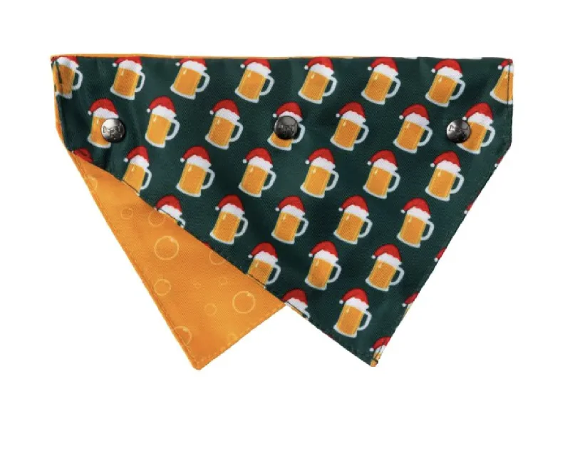 - Remote interactive pet feederFuzzyard Xmas - Bandana - Merry Beermas S/M