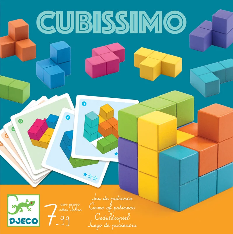 - Foldable and portable cat bagDjeco Cubissimo Sologic Game (60 Challenges)