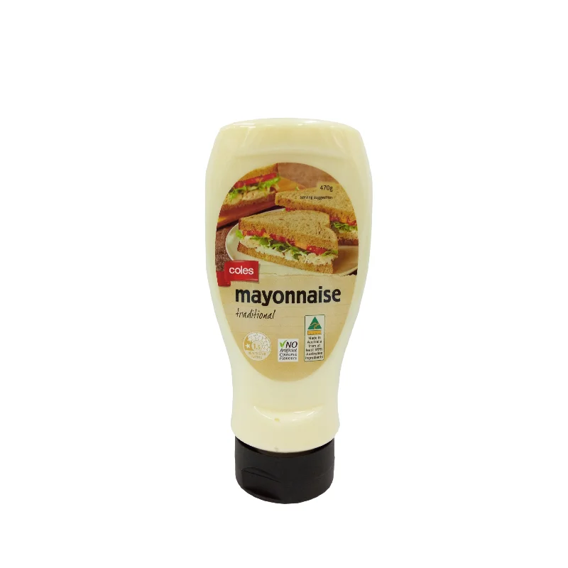 - ​​Christmas pet Christmas clothingColes Mayonnaise Traditional 470g