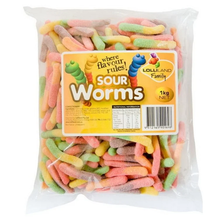 - Car dog seat beltSour Worms Gluten Free, 1kg