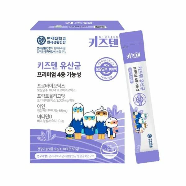 ---연세대학교 생활건강 키즈텐 Kidsten Probiotics 5gX30P 150g