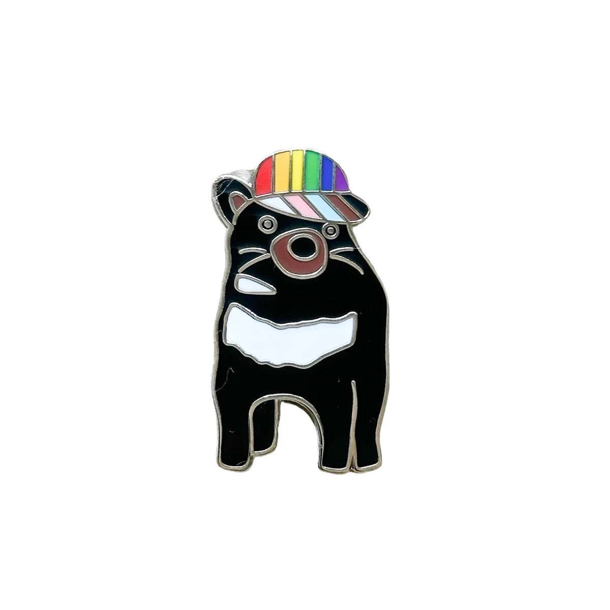 - Cat anti-jump window safety netRed Parka Pin - Pride Tasmanian Devil