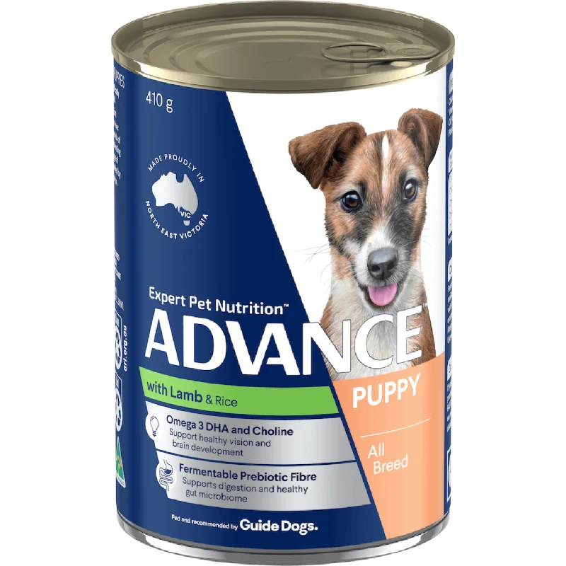 - Air box TSA certified check-inAdvance Dog Wet Food - Puppy - Lamb (410g)