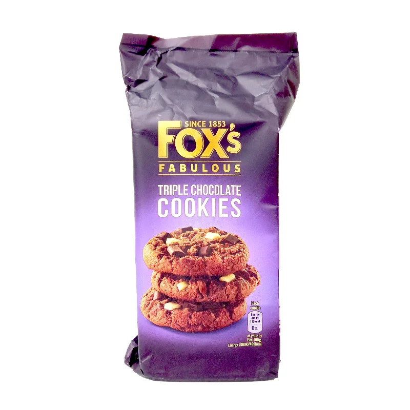 - Dog anti-slip matFox's Triple Chocolate Cookies 180g