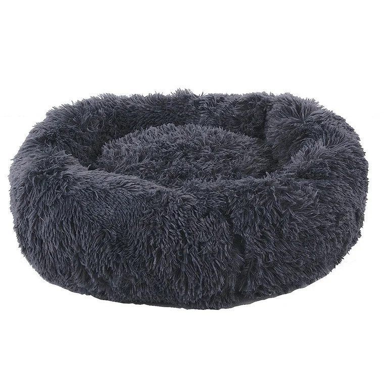 - Durable nylon dog leash wholesaleLarge Soothing Plush Donut Dog Bed, Grey