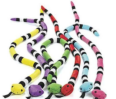 - Pet toy DIY tutorialsPlush Bright Snakes 45" | 12ct