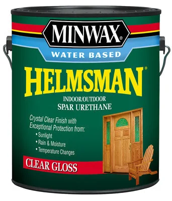 Pet ProductsWater Based Helmsman Indoor/Outdoor Spar Urethane Finish GAL - GLOSS - CLEAR