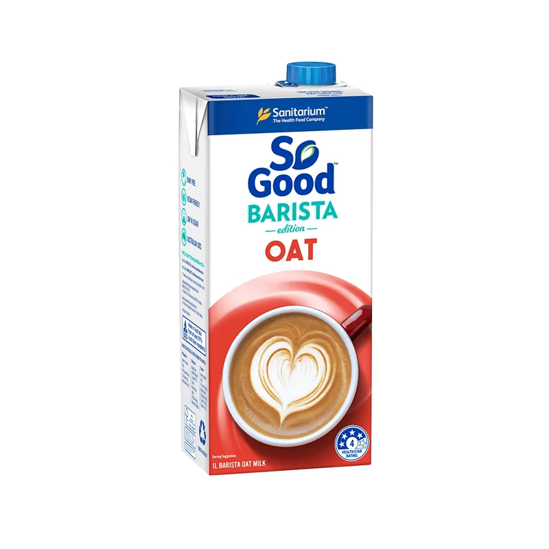 - Foldable and portable cat bagSanitarium So Good Barista Oat Milk 1L