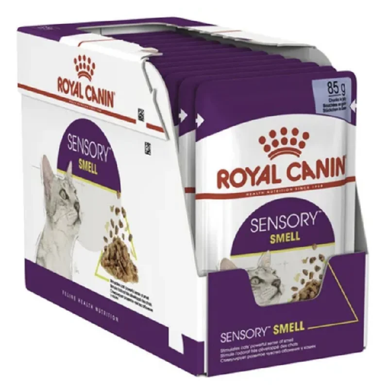 - ​​Christmas pet Christmas clothingRoyal Canin Cat Wet Food - Sensory Smell - Jelly - Box (12 x 85g)