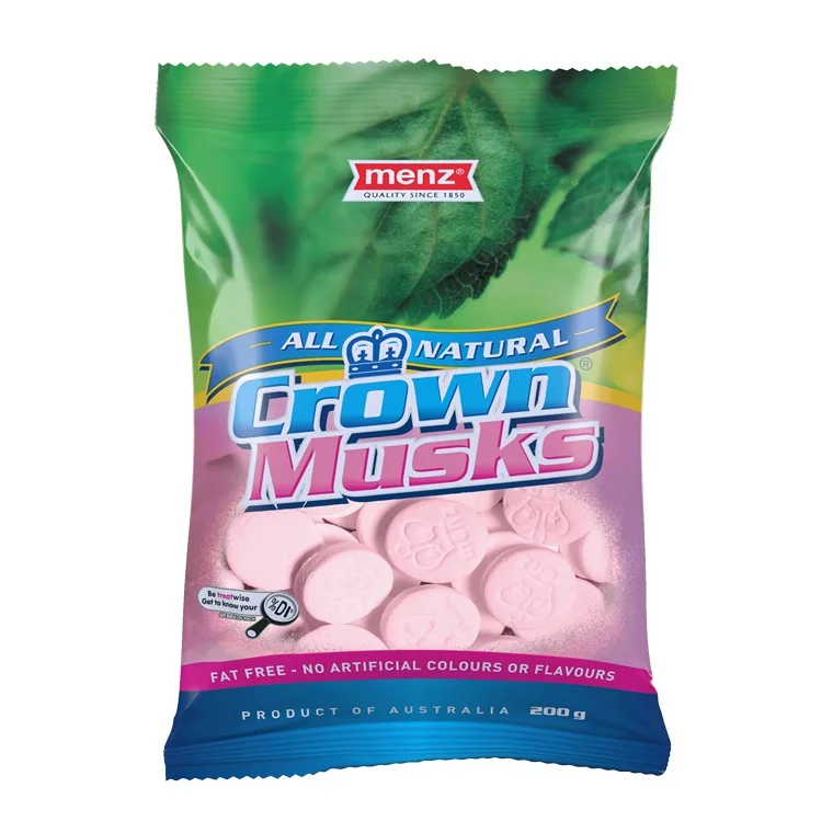 - Organic cotton dog bibsMenz Musk Crown Mints, 200gm