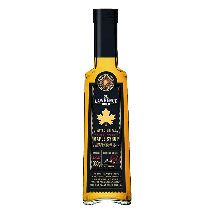 ---St Lawrence Gold Limited Edition 1st Tapped Maple Syrup 330g