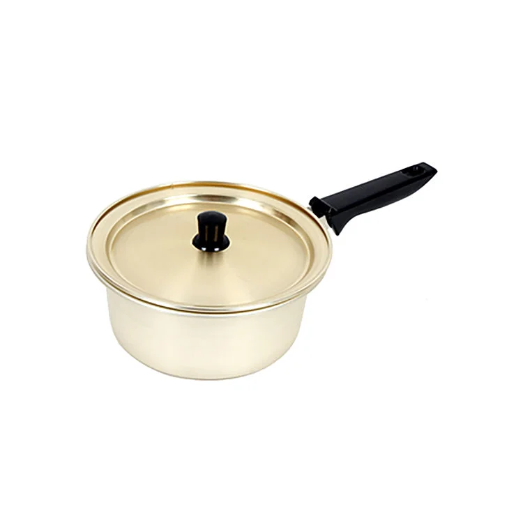 Pet Products셰프라인 양은 편수 노란냄비 16cm Chefline Yellow quick-heating Single Pot 16cm