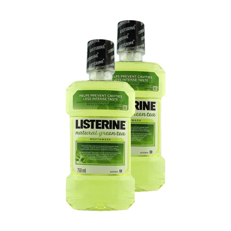 - Rabbit grass rack to prevent waste food boxListerine Green Tea Less Intense Mouth Wash 750ml x 2