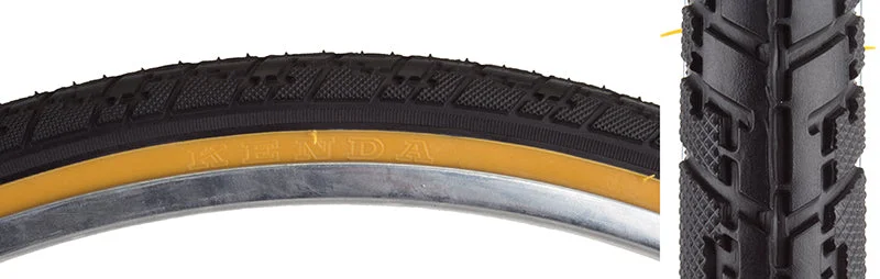 ---TIRE 26X1-3/8 BK/GM HYBRID K830 WIRE