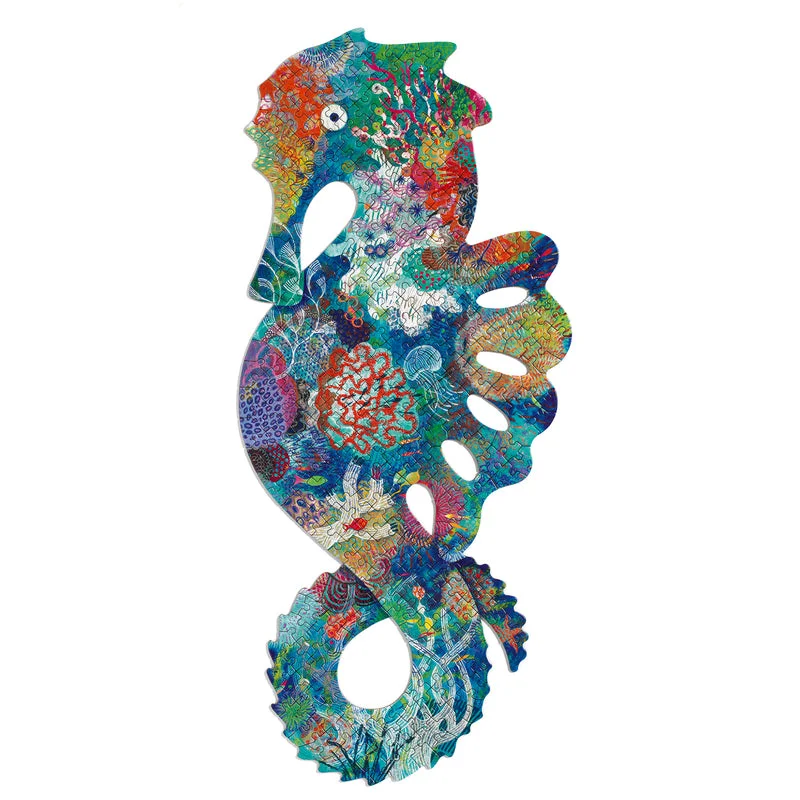 ---Djeco Art Puzzle 350 piece - Sea Horse