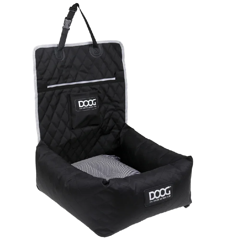 - Pet tear stain cleaning wipesDOOG Car Seat - BLACK