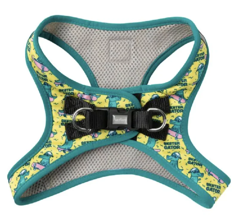 ---Fuzzyard Dog Step In Harness - Sk8ter Gator - XSmall