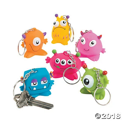 - Indoor pet toy recommendationsVinyl Monster Key Chain | 12ct