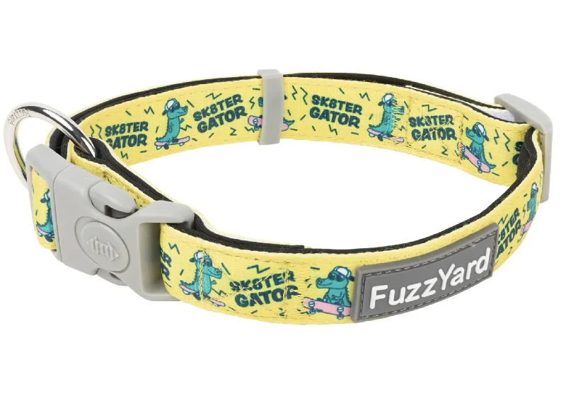 - ​​Pet toys under    yuanFuzzyard Dog Collar - Sk8ter Gator - Large