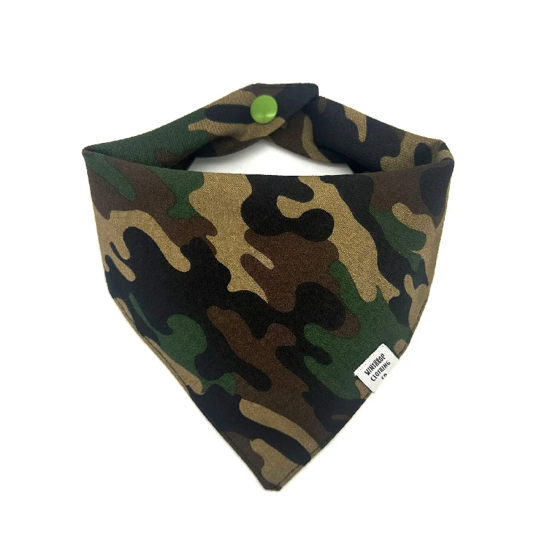 Pet anti-allergic clothesCamo Dog Bandana